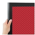 thumbnail image 4 of PinPix ArtToFrames 14x22 Custom Cork Bulletin Board Red Circles   Poster Board Has a Fabric Style Canvas Finish, Framed in Satin Black (PinPix-500), 4 of 6