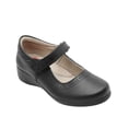 thumbnail image 1 of Balerina Escolar Niña Dogi Piel Negro Plantilla Soporte Arco negro 19.5, 1 of 6