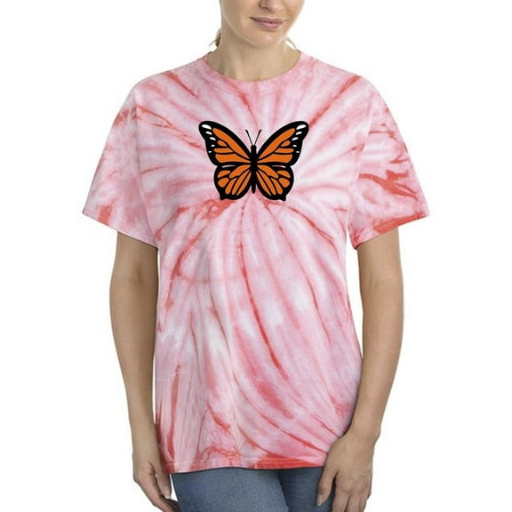 Monarch Butterfly Art Tie Dye Cyclone Women -Image by Shutterstock, Female x-Large