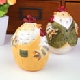 thumbnail image 4 of uds amantes de la resina pintura al óleo pollo decoración del hogar adorno de estudio? Adorno de figuras en miniatura de estilo Pastoral, 4 of 8