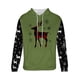 thumbnail image 4 of Sudadera con capucha para hombre, estilo casual, con cuello redondo, estampado, manga larga, blusa de poliéster, 4 of 4