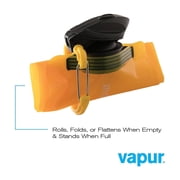 Vapur Anti-Bottle Collapsible Plastic Water Bottle 23 oz. Marigold (30044)