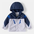 thumbnail image 6 of Fesfesfes Kids Waterproof Rain Jacket Hooded Full Zip Lightweight Outdoor Coat for Boys and Girls Ages 2-12 Years, 6 of 9