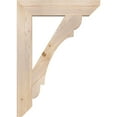 thumbnail image 3 of Ekena Millwork 5 1/2"W x 30"D x 42"H Olympic Slat Smooth Bracket, Douglas Fir, 3 of 4