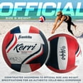Franklin Sports Kerri Walsh Official Beach Volleyball – USA Colors, Official Size & Weight, Includes Pump & Needle