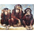 thumbnail image 1 of Drill Diamond Painting (DE4043) Animal 5D Full DIY Kit de bordado (Monkey T205) 45x60cm FLhrweasw Nuevo, 1 of 1