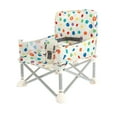 thumbnail image 4 of Nuby Pop-Up Portable Booster Seat with Removable Tray, Circles, 4 of 9