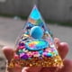 thumbnail image 5 of Cristales de pirámide de orgonita, piedra Natural, generador de energía, curación, Reiki, Chakra, adornos de meditación, manualidades, decoración de oficina, 5 of 6