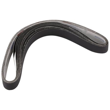12Pcs 1 x 30 Inch Silicon Carbide Fine Grit Sanding Belts 400, 600, 800, 1000 Grits
