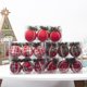 thumbnail image 5 of Advancent 3 piezas de bolas colgantes de árbol de Navidad hechas a mano de punto bolas de hilo de árboles de Navidad suministros de adorno colgante Kits de decoración para fiestas No.01 Advancent HA007790-01B, 5 of 5