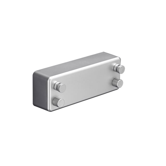 Billuyoard Tendedero retráctil montado en la pared para baño, exterior, balcón, de ropa, línea de secado, secador de cable de acero inoxidable Almacenamiento y organización del hogar Plata Billuyoard HA069576-02