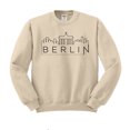 thumbnail image 1 of Skyline Berlin Germany Sweatshirt Unisex 3X-Large Sand, 1 of 5