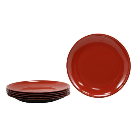 Restaurant Melamine Plates - Ebros Contemporary Round 11.5
