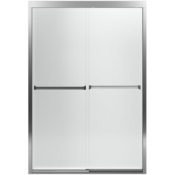 Sterling 581075-48 Meritor Frameless Sliding 47-5/8" X 69-11/16" Shower Door - Silver