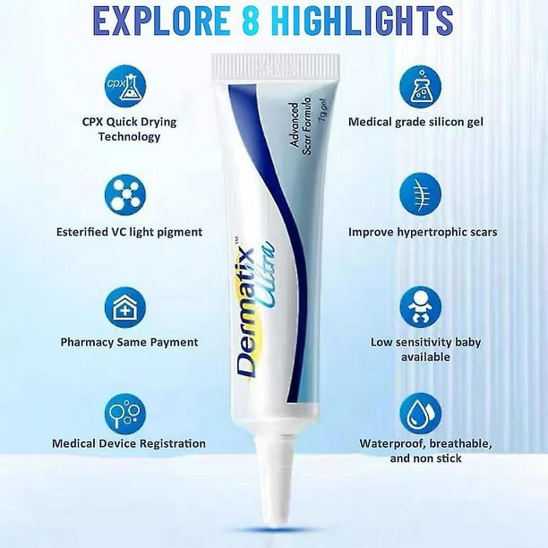 【新品未開封】Dermatix Ultra 15g 3個セット Dermatix Ultra Advanced Scar Treatment Silicone Gel 15g Seller