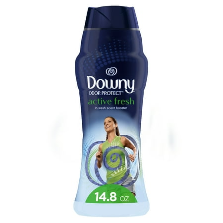 Downy Odor Protect Active Fresh, In-Wash Scent Booster Beads, 14.8 Oz