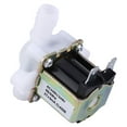 thumbnail image 3 of Válvula solenoide G3/8 OD12mm Válvula solenoide eléctrica de plástico Interruptor de Flujo de Entrada de Agua Normalmente Cerrado(CA220V/240V), 3 of 7