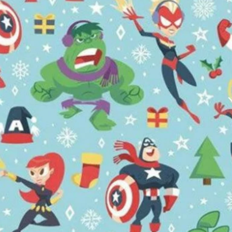 Avengers Gift Wrapping Paper