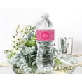 thumbnail image 4 of Darling Souvenir Pink Sequin WaterBottleLabels Self Adhesive Quinceanera Sweet 15 Birthday PartyWaterBottleLabelFor Birthday Party SuppliesWaterBottleStickers For Birthday- Pack Of 32, 4 of 6