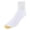 White, variant on Gold Toe Non-Binding Quarter Full Cushioned Socks (3 Pair) (Men)