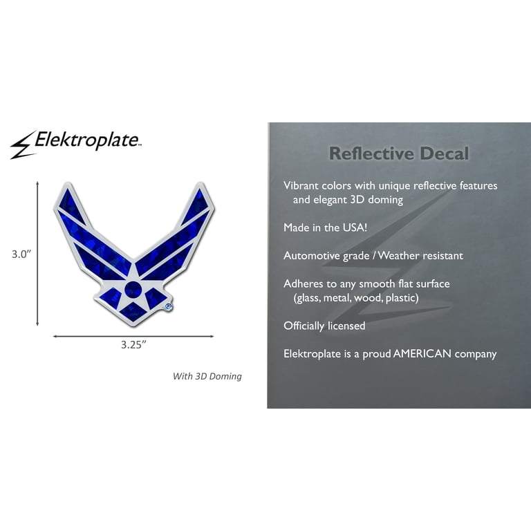U.S. Navy Chrome Auto Emblem - 3.62x2 Inch Official Metal Badge With 3M Adhesive 5 thumbnail image