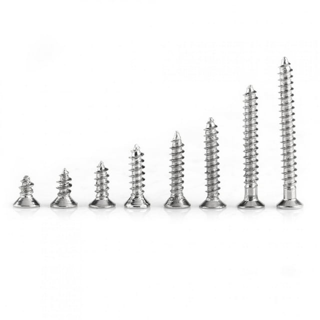 Screws, Wood Screw, Convenient Storage Woodworking Accessory, 800Pcs Practical Durable For Office Appliance Wood Furniture Home Repair And Inventions