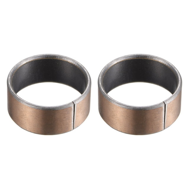 Unique Bargains Manchons 30mm x 34mm x 15mm (Rouleaux Simples) Roulements Sans Huile Enveloppés 2 Pack
