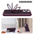 thumbnail image 3 of Casetego Magnetic for 15 Pro Phone Case, [Compatible with MagSafe] Built in Foldable Kickstand Rugged Slim Shockproof Protective Phone Cover,Wine Red, 3 of 7