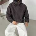 thumbnail image 2 of Men Loose Relax Fit Full Zip Casual Coat Jacket, 2 of 4
