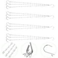 4pcs Flower Basket Hanging Chain Iron Chain Hanging Birdcage Plant