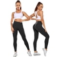 thumbnail image 2 of VASLANDA Women's High Waist Yoga Scrunch Leggings With Side Pockets Tummy Control Workout Running Pants Sports Tights Gym Fitness Athletic Pants, 2 of 6