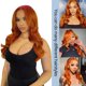 thumbnail image 5 of Peluca BXW Wear and Go Ginger Orange Body Wave HD Lace 180%, 5 of 6