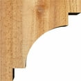 thumbnail image 3 of 4"W x 8"D x 8"H Mediterranean Rough Sawn Corbel, Western Red Cedar, 3 of 9