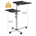 thumbnail image 4 of Mount-It! Rolling Laptop Tray & Projector Cart, 4 of 7