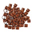 thumbnail image 4 of kurtrusly 100pcs Identify Dove Rings Aluminium Plasitc Leg Rings Pigeons Bands, 4 of 7