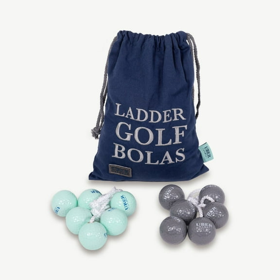 Uber Games Ladder Golf Bolas - 3 Green and 3 gray