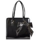 thumbnail image 1 of Bolsa Tote Bjx Fashion Charol Negro Elegante 31x35x15 cm, 1 of 4