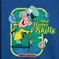 thumbnail image 3 of Alice In Wonderland - Mad Hatter Skills - Men's Long Sleeve Graphic T-Shirt, 3 of 5