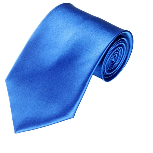 jovati Mens Fashion Slim Satin Tie In Solid Colour In Various Colours