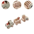 thumbnail image 6 of shamjina Wooden Train Toy Gift Wooden Train Ornament for Toddlers Boys Girls Ages 3-8, 6 of 8