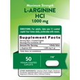 thumbnail image 2 of Suplemento Nature's Truth L-Arginina HCL 1000 mg 50 cápsulas, 2 of 7