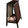 thumbnail image 1 of The Refined Feline AFRAME-ES A-Frame Lit de Chat Griffoir&44; 23.50 x 15 x 28 Po - Expresso, 1 of 1