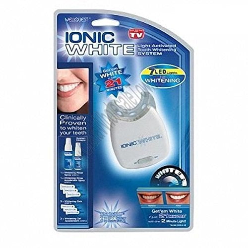 Ionic white tooth whitening system