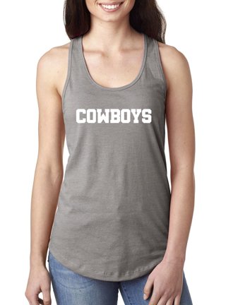 Dallas Cowboys Fanatics Branded Women's Bling Flowy Tank Top - Navy