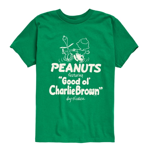 Peanuts - Good ol' Charlie Brown - Toddler & Youth Short Sleeve Graphic T-Shirt