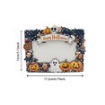 thumbnail image 3 of Halloween Decor Wooden Picture Frame Halloween Party Favors Classic Seasonal Pattern Photo Frame Desktop Decorative Frame For Indoor Household Tabletop, 3 of 5