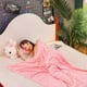 thumbnail image 2 of Plush Toy Blanket Set Stuffed Animal Bunny Doll Plushie Bunny Doll, Children\'s Gifts Rabbit (Pink-Rabbit, 23.5"), 2 of 4