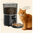 thumbnail image 5 of Automatic Cat Feeder 4L with 4GWiFi Timing, Cat Food Dispenser with Remote APP Control for Cats and Dogs, 5 of 8