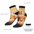 thumbnail image 6 of Pofeuu Cute Cloud Pomeranian Print 30cm Socks, Adult Running Hiking Socks for Youth and Adult, 6 of 7