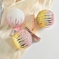 thumbnail image 4 of Bolas de adornos navideños 6X Bolas de árbol de Navidad de oro rosa Favor de vacaciones Decoración de árbol de Navidad irrompible para festivo Nuevo, 4 of 4